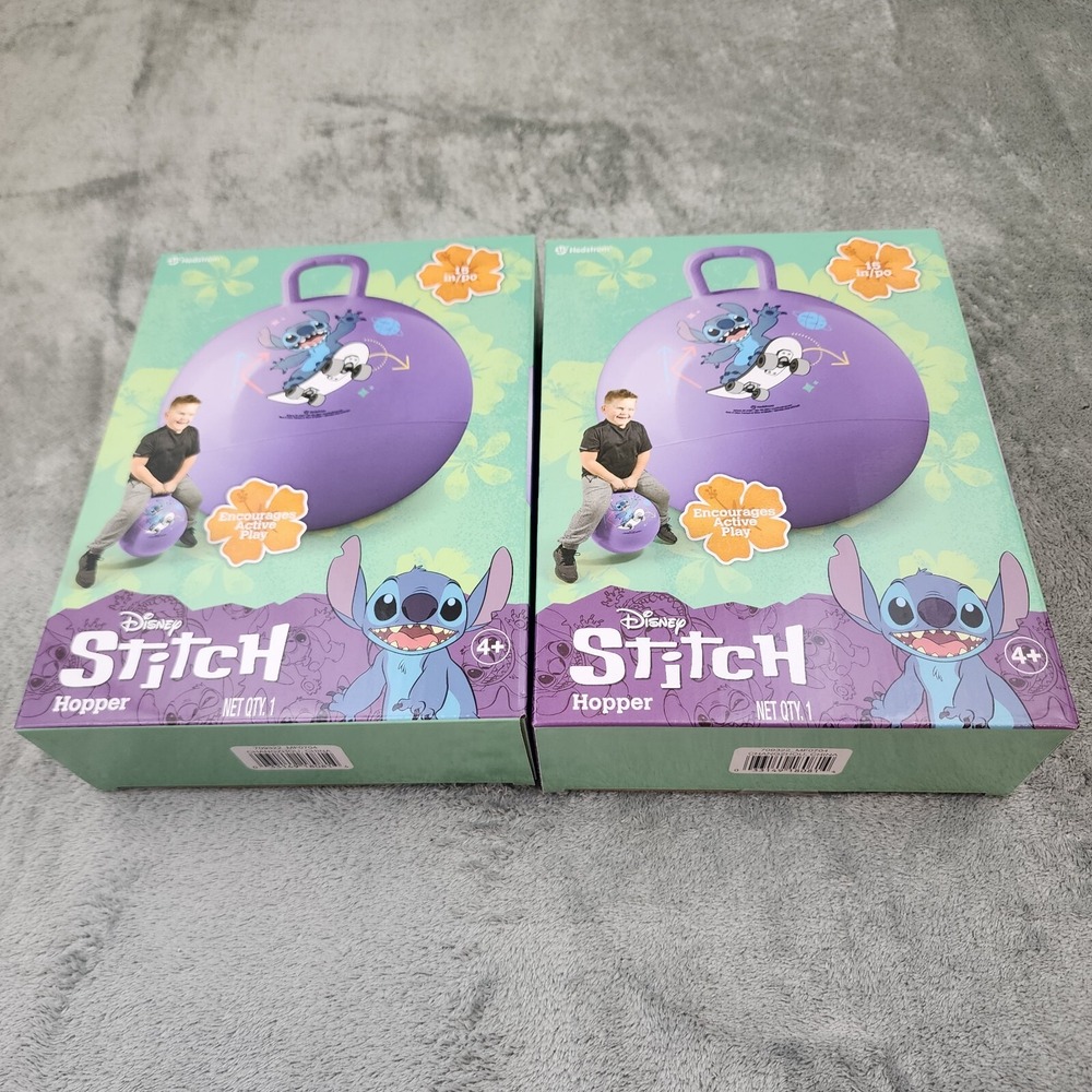 Disney Stitch Hedstrom Hopper Ball 15" Pair 2 Each Set